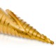 RUNTEC RT-DS4-32-15 Сверло ступенчатое RUNTEC 4-32 мм, 15 ступеней, HSS-TiN