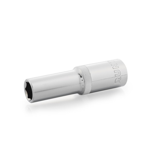 RUNTEC RT-H12S12L Головка торцевая глубокая RUNTEC CrV, 6PT, 1/2", 12 мм