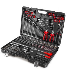 RUNTEC RT-HT128T Набор ручных инструментов RUNTEC TECHNIC 128 предметов 1/2", 1/4"