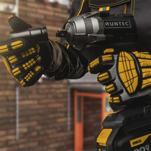 RUNTEC RT-IW750 Гайковерт ударный аккумуляторный RUNTEC PRO 1/2", 20В, 2*4Ач, 750Нм RUNTEC RT-IW750 Гайковерт ударный аккумуляторный RUNTEC PRO 1/2", 20В, 2*4Ач, 750Нм
