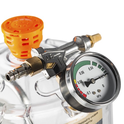 RUNTEC RT-SS0582 Установка для слива масла с колбой и щупами 80 л RUNTEC RT-SS0582 Установка для слива масла с колбой и щупами 80 л