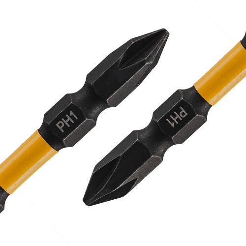RUNTEC RT-IBD65 Бита ударная двусторонняя RUNTEC H6.35 65мм PH1/PH1 5шт. RUNTEC RT-IBD65 Бита ударная двусторонняя RUNTEC H6.35 65мм PH1/PH1 5шт.