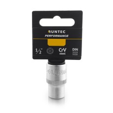 RUNTEC RT-H12S15 Головка торцевая RUNTEC CrV, 6PT, 1/2", 15 мм