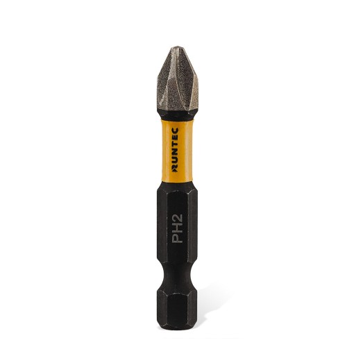 RUNTEC RT-IB51 Бита ударная RUNTEC Diamond Coating H6.35 50мм PH2 5шт.