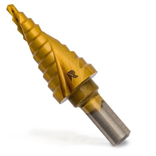 RUNTEC RT-DS4-22-10 Сверло ступенчатое RUNTEC 4-22 мм, 10 ступеней, HSS-TiN RUNTEC RT-DS4-22-10 Сверло ступенчатое RUNTEC 4-22 мм, 10 ступеней, HSS-TiN