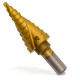 RUNTEC RT-DS4-22-10 Сверло ступенчатое RUNTEC 4-22 мм, 10 ступеней, HSS-TiN