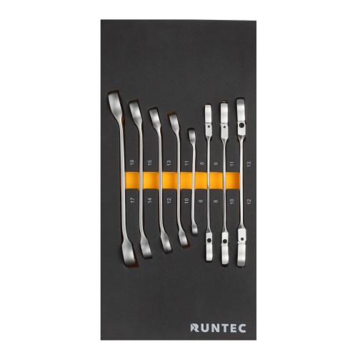 RUNTEC RT-HT273PR07 Тележка инструментальная 7 полочная Performance с комплектом инструмента, 273 предмета