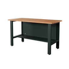 RUNTEC RTI15F-NI-NI-7016 Верстак серии Industrial, 1500 мм, фанера, серый RAL 7016