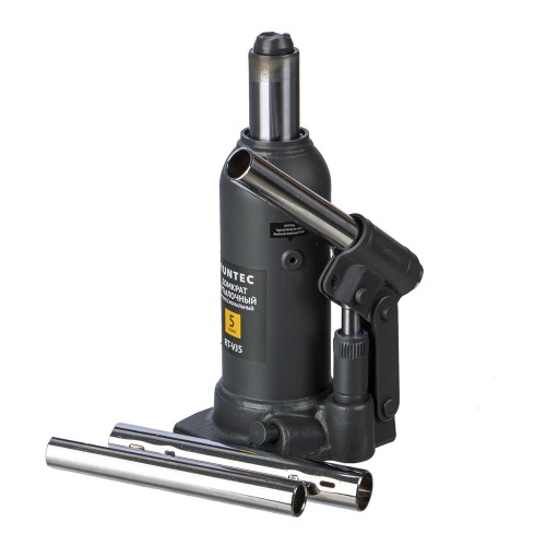 RUNTEC RT-VJ5 Домкрат бутылочный профессиональный 5 т, 218-474 мм RUNTEC RT-VJ5 Домкрат бутылочный профессиональный 5 т, 218-474 мм