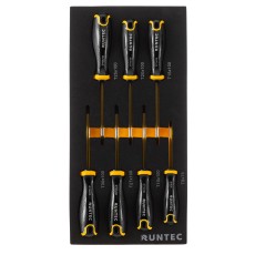 RUNTEC RT-SD1TE7 Набор отверток RUNTEC S2 TORX в ложементе EVA, 7 предметов