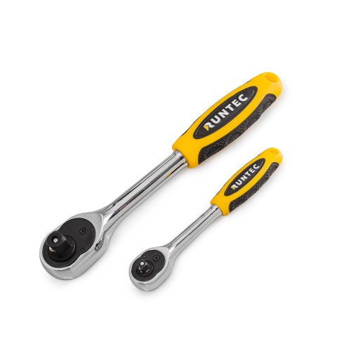 RUNTEC RT-HT1E110F Набор торцевых головок с аксессуарами RUNTEC 1/2", 1/4" в ложементе EVA, 110 предметов