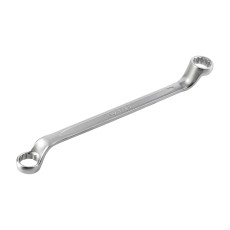 RUNTEC RT-WB25X28 Ключ накидной, двусторонний, изогнутый 75° RUNTEC CrV 25x28 мм