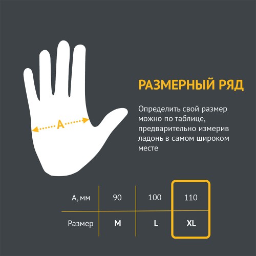 RUNTEC RT-GLVS-XL Перчатки Tenacity нитриловые высокопрочные, размер XL (100 штук) RUNTEC RT-GLVS-XL Перчатки Tenacity нитриловые высокопрочные, размер XL (100 штук)