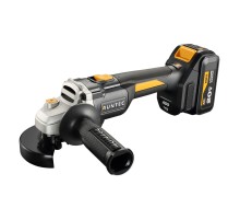 RUNTEC RT-AG900 Шлифмашина угловая аккумуляторная RUNTEC PRO 125 мм, 20В, 2*4Ач, 900Вт