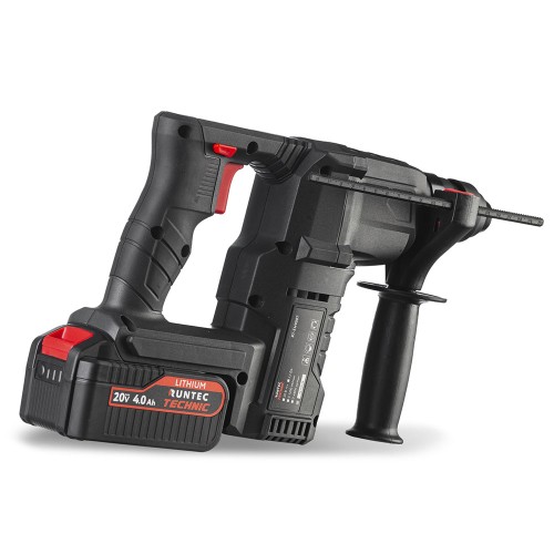 RUNTEC RT-EH900T Перфоратор аккумуляторный RUNTEC TECHNIC 2.5Дж, 20В, 2*4Ач, 900Вт RUNTEC RT-EH900T Перфоратор аккумуляторный RUNTEC TECHNIC 2.5Дж, 20В, 2*4Ач, 900Вт