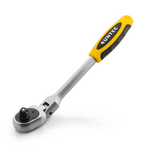 RUNTEC RT-H38R72FA Трещотка шарнирная RUNTEC CrV, 3/8", 72 зубца