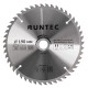 RUNTEC RT-190x2.2/1.4x30/48T Диск пильный по дереву RUNTEC (190х30 мм 48T)