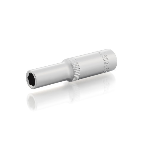 RUNTEC RT-H14S7L Головка торцевая глубокая RUNTEC CrV, 6PT, 1/4", 7 мм