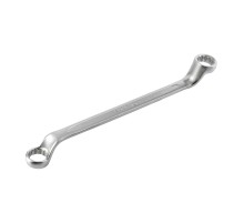 RUNTEC RT-WB8X9 Ключ накидной, двусторонний, изогнутый 75° RUNTEC CrV 8x9 мм
