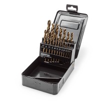RUNTEC RT-DSCB19 Набор сверл по металлу RUNTEC 1-10 мм, HSS-Co5, 19 предметов