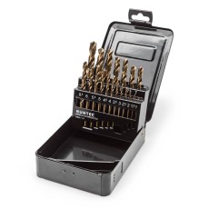 RUNTEC RT-DSCB19 Набор сверл по металлу RUNTEC 1-10 мм, HSS-Co5, 19 предметов