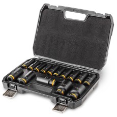 RUNTEC RT-IS1B15L Набор ударных головок глубоких RUNTEC 1/2", 10-32 мм, CrMo, 15 предметов