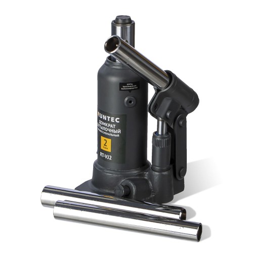RUNTEC RT-VJ2 Домкрат бутылочный профессиональный 2 т, 172-372 мм RUNTEC RT-VJ2 Домкрат бутылочный профессиональный 2 т, 172-372 мм