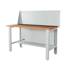 RUNTEC RTI15F-NI-NI-P15-7035 Верстак серии Industrial, 1500 мм, фанера, экран 500, светло-серый (7035)