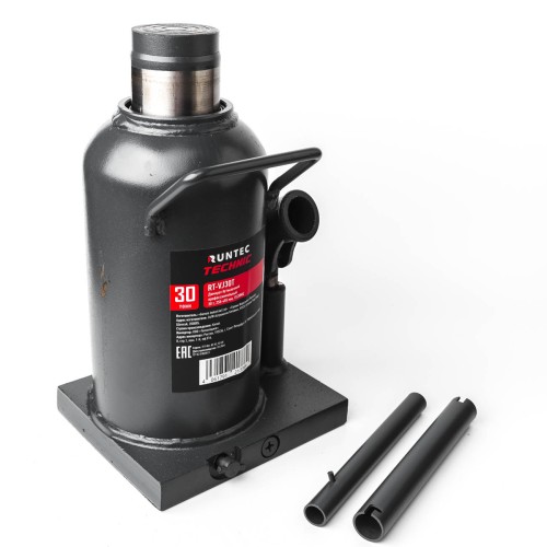 RUNTEC RT-VJ30T Домкрат бутылочный профессиональный 30 т, 255-455 мм TECHNIC RUNTEC RT-VJ30T Домкрат бутылочный профессиональный 30 т, 255-455 мм TECHNIC