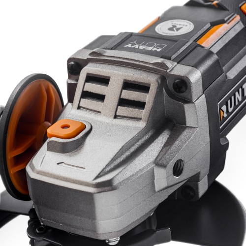 RUNTEC RT-AG1600 Шлифмашина угловая аккумуляторная RUNTEC PRO 125 мм, 20В, 2*6Ач, 1600Вт